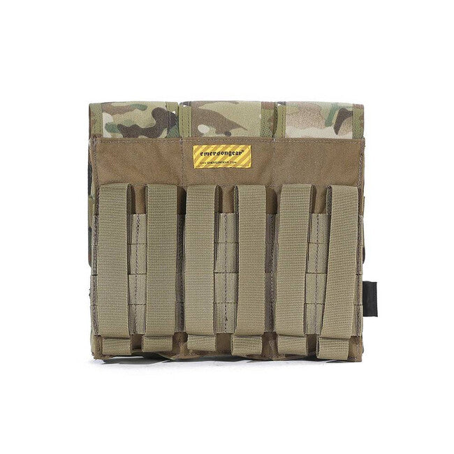 Emersongear Battlefield потрійний чохол на магазини 7.62 500D, чорний