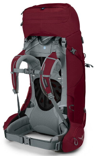OSPREY рюкзак ARIEL 55 II туристичний, бордовий