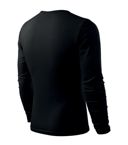 Malfini Fit-T футболка з довгим рукавом 160g/m2, чорна