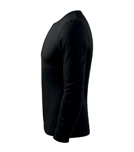 Malfini Fit-T футболка з довгим рукавом 160g/m2, чорна