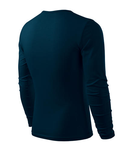 Malfini Fit-T футболка з довгим рукавом 160g/m2, темно-синя