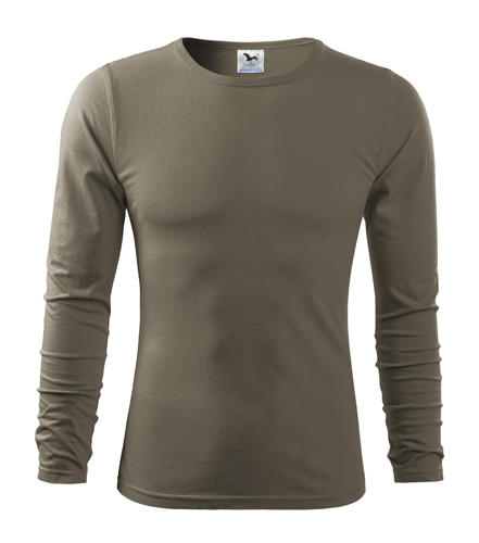 Malfini Fit-T футболка з довгим рукавом 160g/m2, армійський зелений