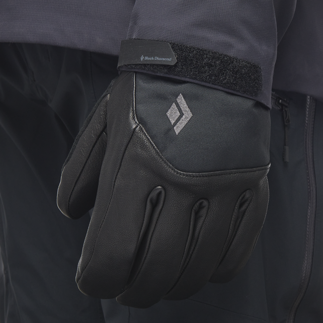 Black Diamond Legend шкіряні рукавиці, чорні