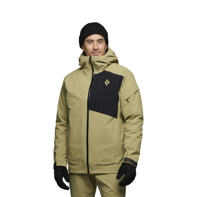 Black Diamond Recon Stretch Ski Shell лижна куртка чоловіча, cedarwood-чорний