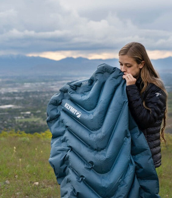 Klymit Static V Luxe SL каремат, синій