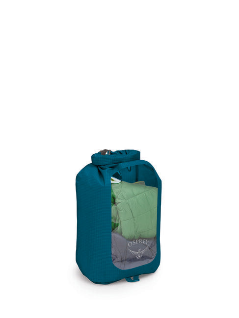 OSPREY DRY SACK 12 W/WINDOW непромокаємий мішок, waterfront синій