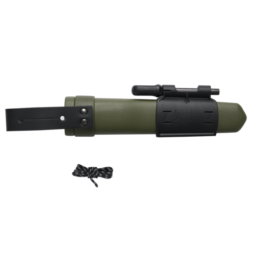 Morakniv Kansbol ніж для кемпінгу з набором для виживання, зелений