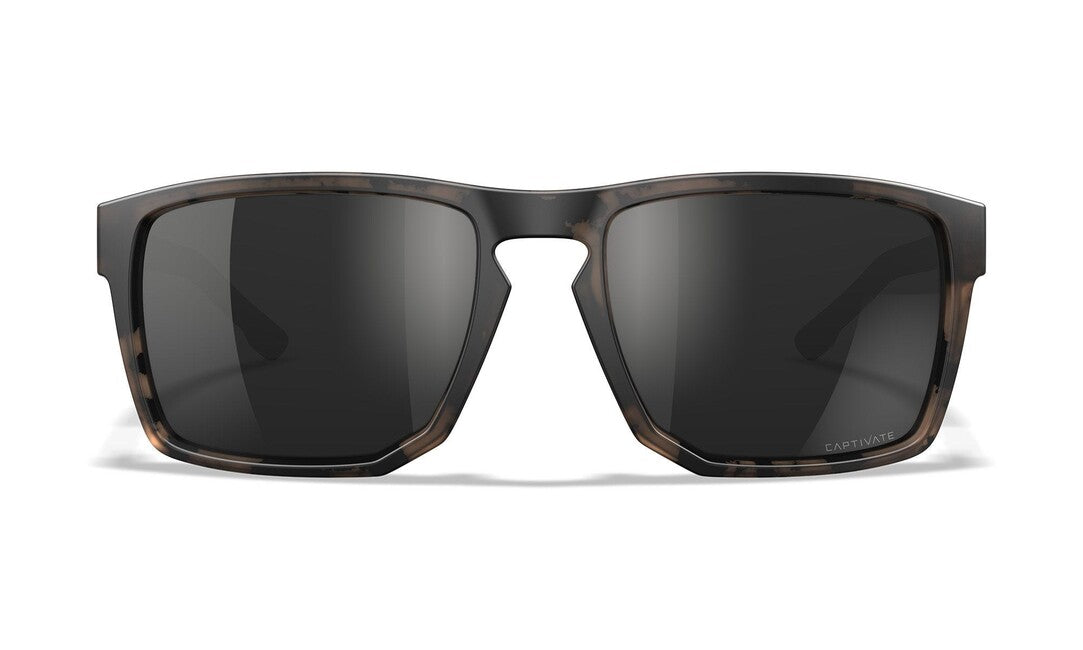 Wiley X Apex сонячні окуляри, Captivate Polarized Чорний Mirror/ Матовий Tortoise Коричневий
