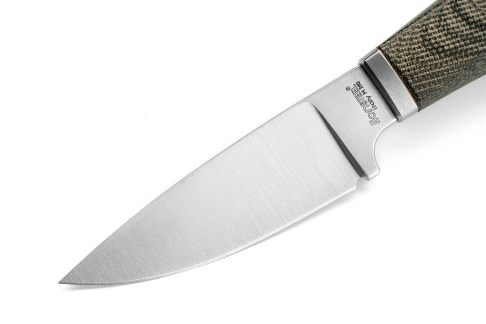 Lionsteel WILLY WL1 ніж з фіксованим лезом та руків'ям із мікарти CVG