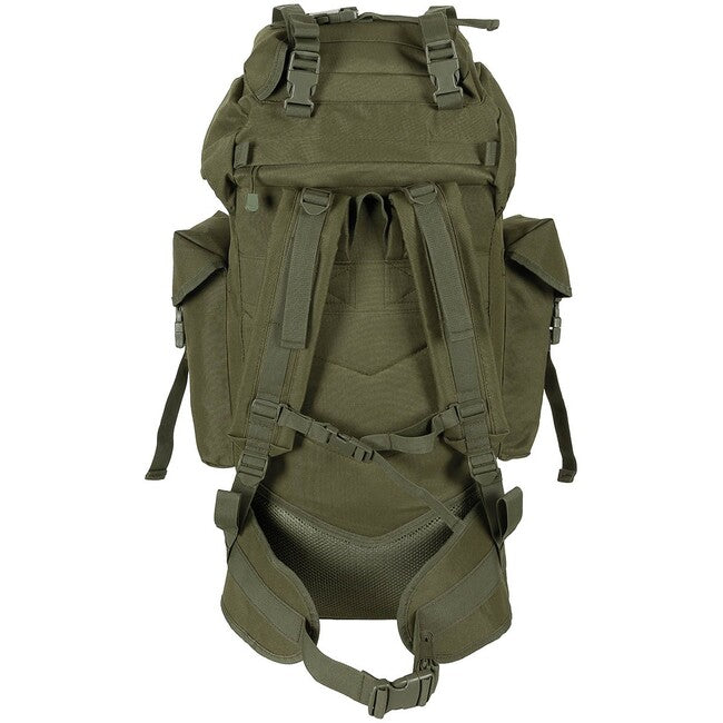 MFH MOLLE рюкзак 65L з алюмінієвою штангою, OD зелений
