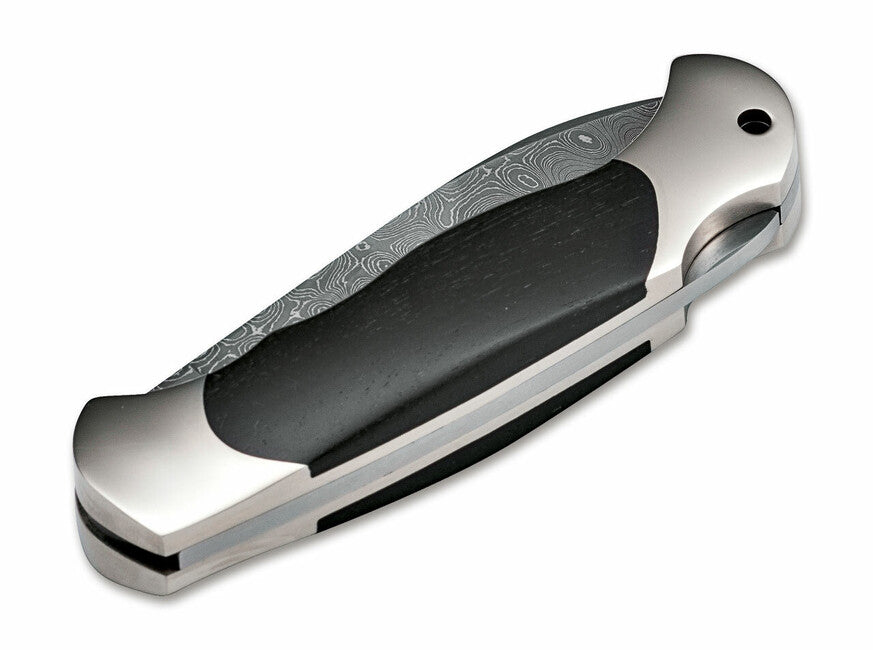 BÖKER® Scout Spearpoint складаний ніж 7,9 см, дамаськ, дерево