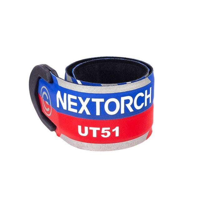 NexTorch® UT51 мигаюча безпечна стрічка, червоно-синя