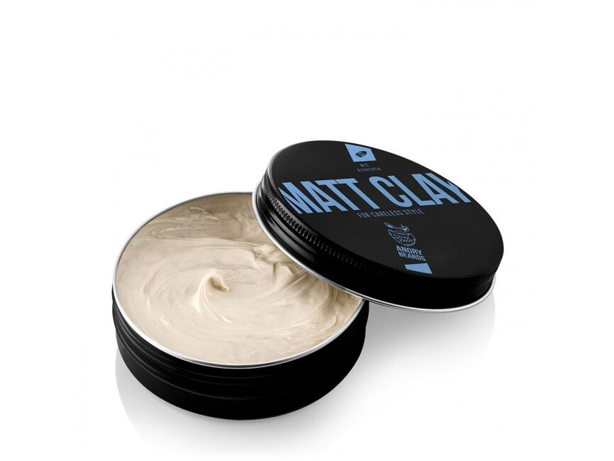 ANGRY BEARDS мус Bjukenen білий для волосся, 100 g