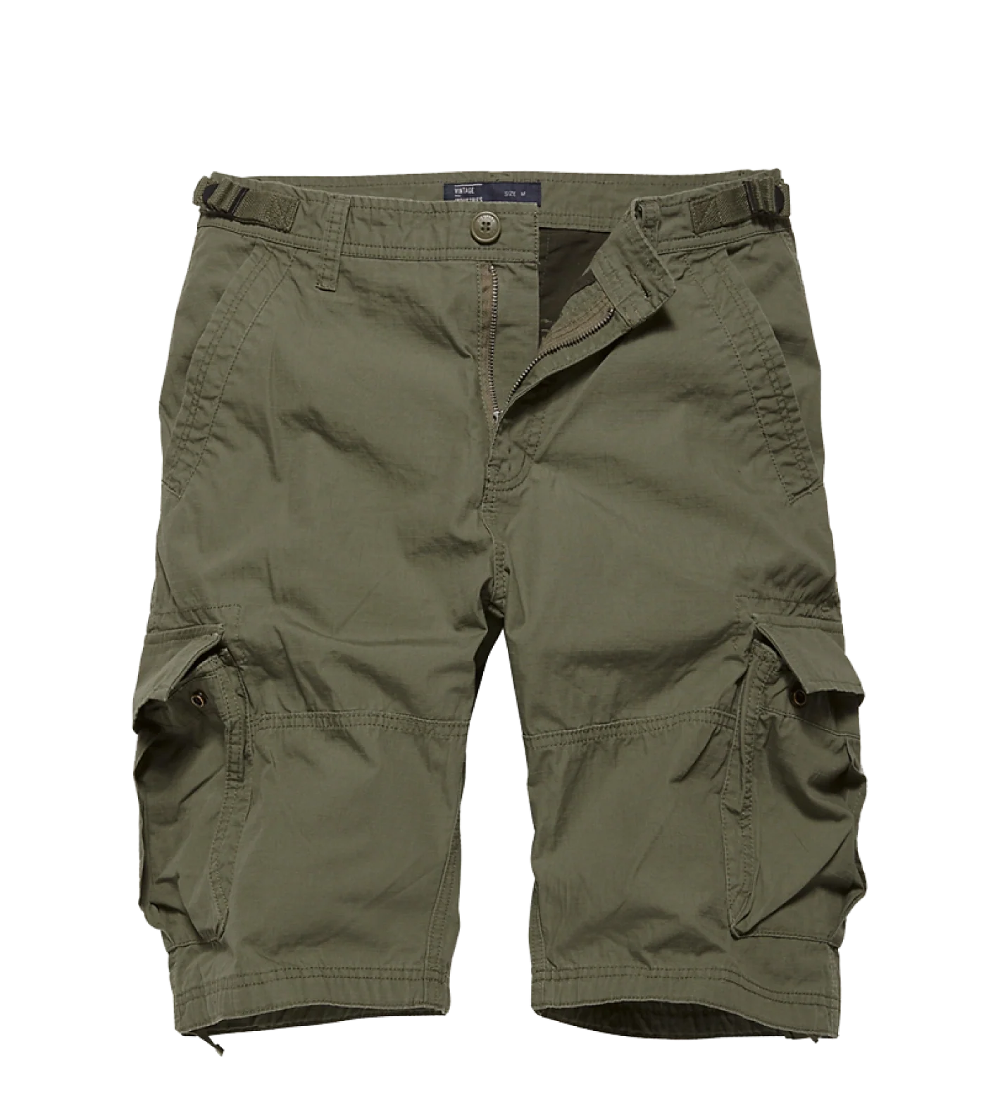 Vintage Industries Terrance šortky, dark khaki
