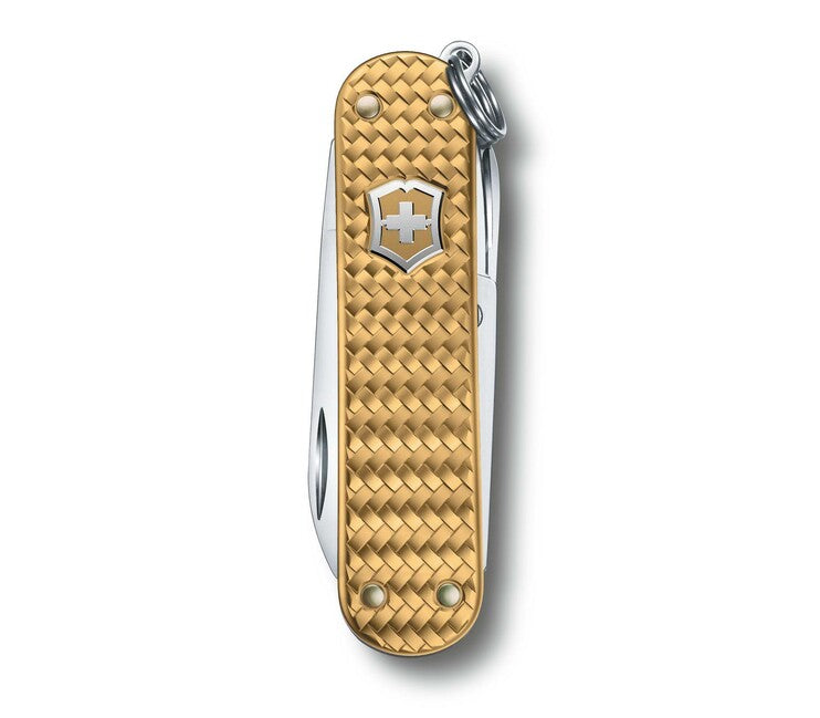 Victorinox Classic SD Precious Alox багатофункціональний ніж Brass Gold 58mm, золота латунь