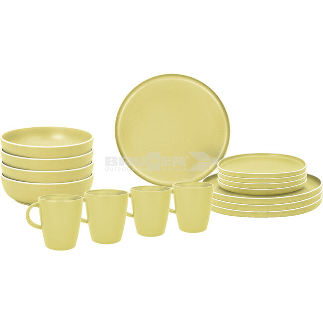 Brunner Lunch Box Dolomit кемпінговий набір посуду, жовтий