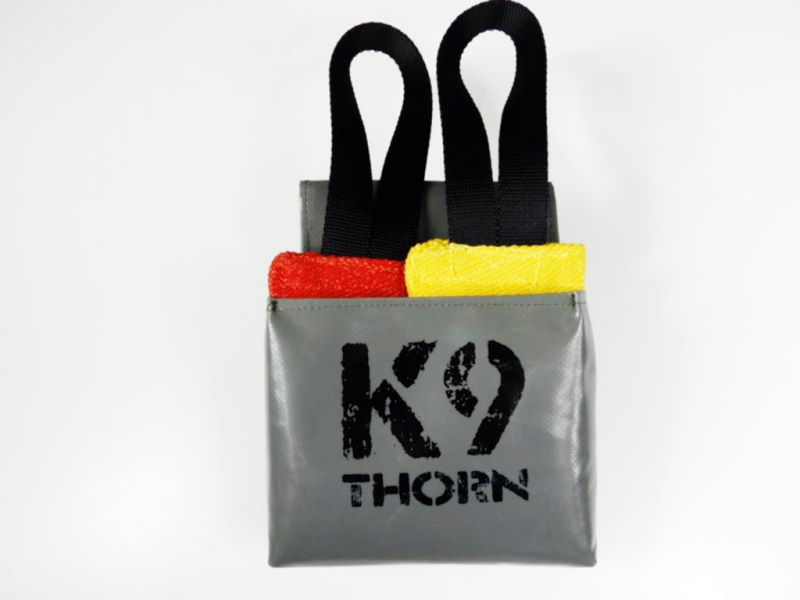 K9 Thorn сумка для ласощів з поясом відкрита, оливкова