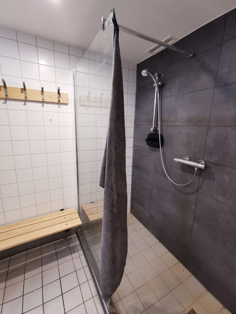 BasicNature махровий рушник 60 x 120 см, графіт