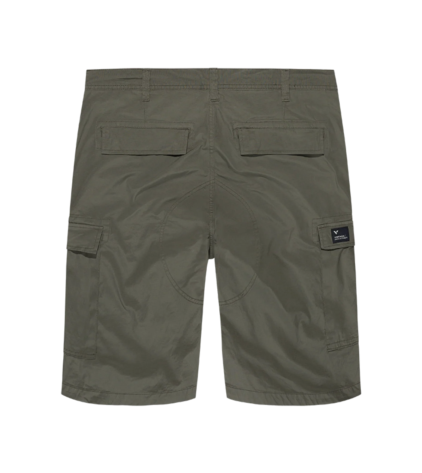 Vintage Industries Porter cargo šortky, misty olive