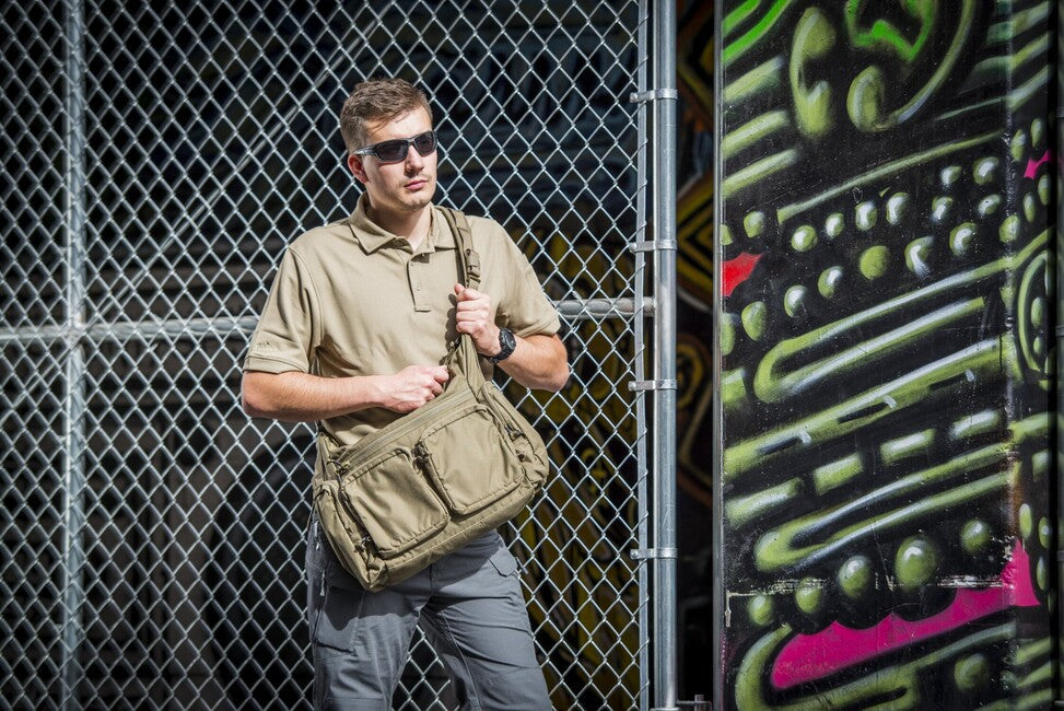Helikon-Tex WOMBAT Mk2 сумка через плече Cordura, адаптивний зелений