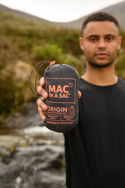 Mac in a Sac Origin 2 непромокаємий куртка, деревне вугілля