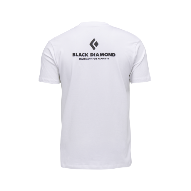 Black Diamond Equipment For Alpinist футболка чоловіча з короткими рукавами, біла