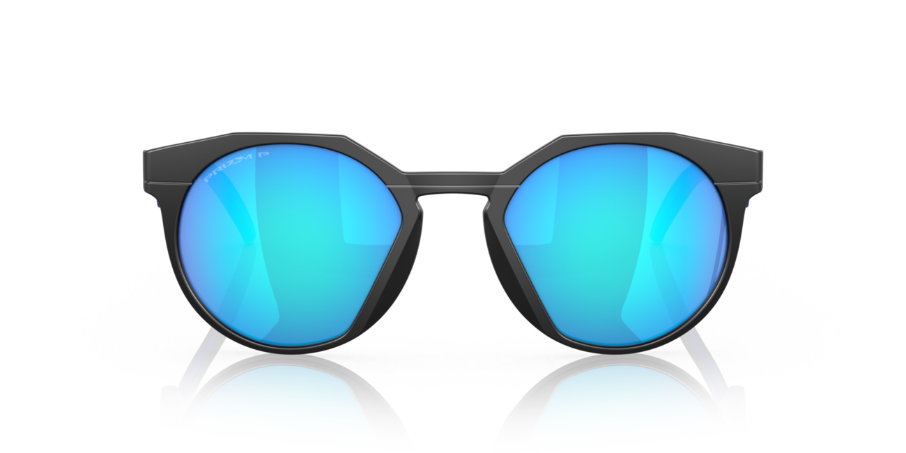 Oakley HSTN сонячні окуляри з оправою Matte Black і лінзами Prizm Sapphire Polar, 52