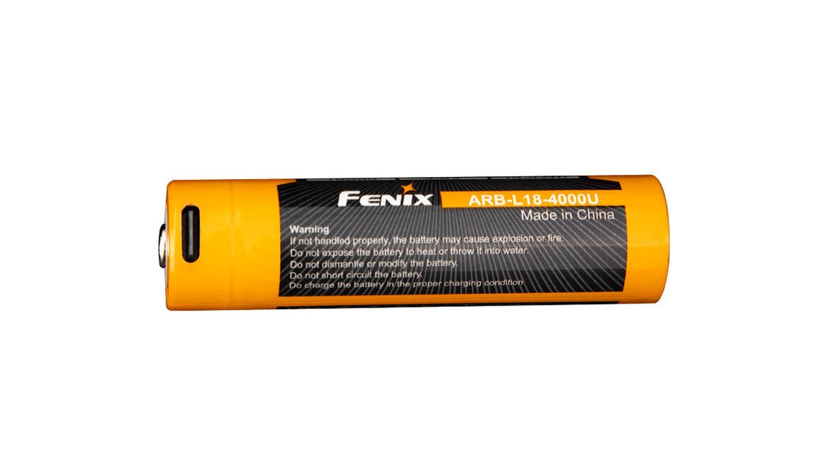 Fenix 18650 перезаряджана USB-C батарея 4000 mAh (Li-Ion)
