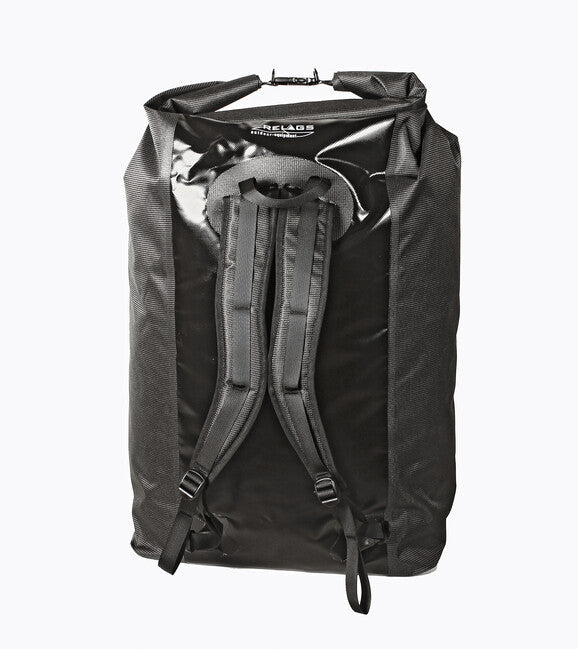 BasicNature водонепроникний рюкзак Duffel Bag для важких перевезень та пригод 180 л, чорно-червоний