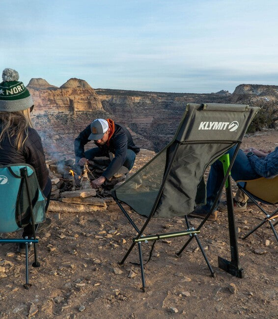 Klymit Ridgeline кемпінгове крісло, синє