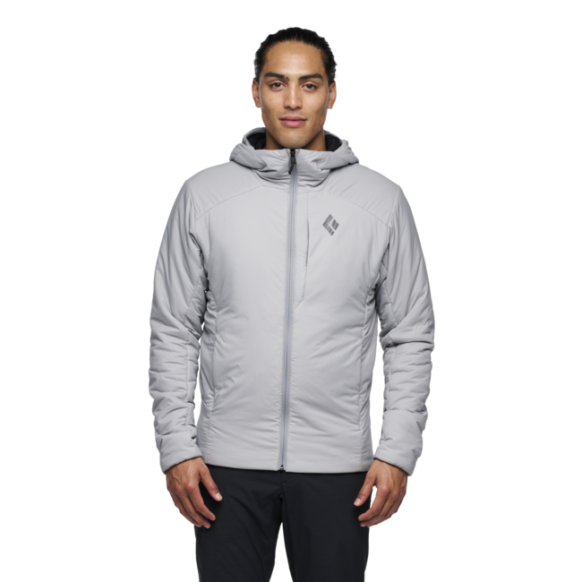 Black Diamond First Light Stretch толстовка з капюшоном чоловіча, pewter