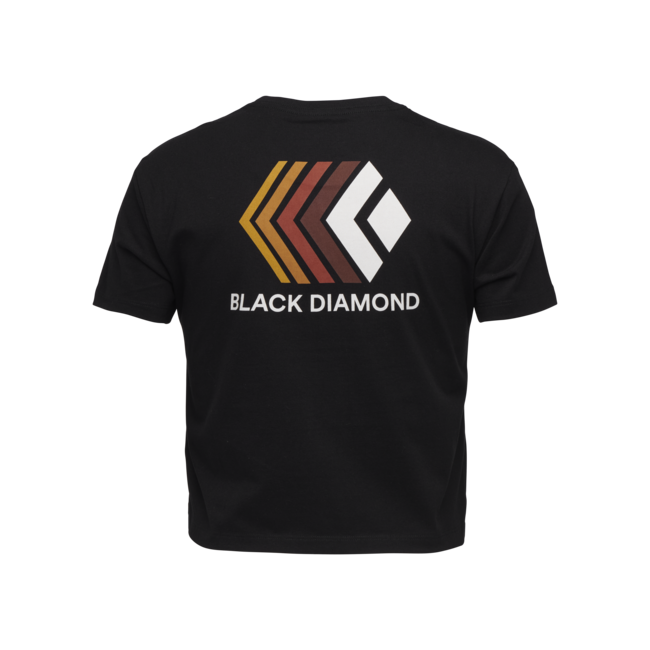 Black Diamond футболка жіноча з короткими рукавами, чорна