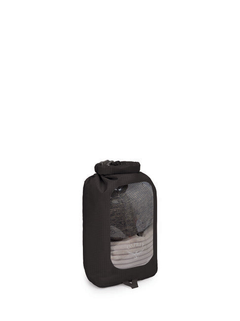 OSPREY DRY SACK 6 непромокаємий мішок з вікном, чорний