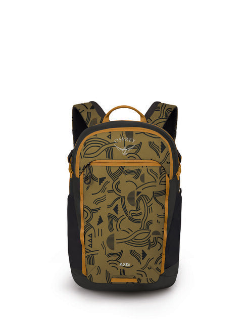 OSPREY AXIS міський рюкзак, find the way print/чорний