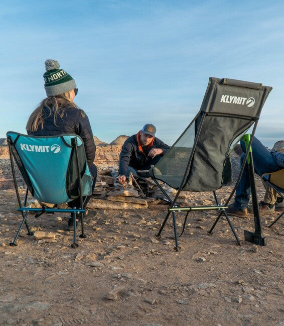 Klymit Ridgeline кемпінгове крісло, синє
