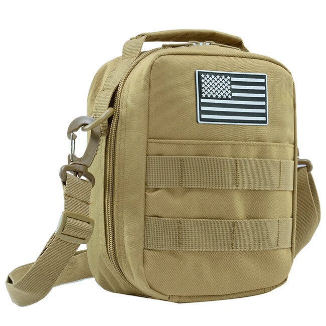 Dragowa Tactical медична сумка через плече водонепроникна 2L, чорна