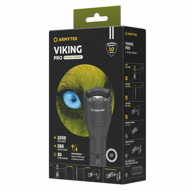 ArmyTek Viking Pro кишеньковий ліхтар White LED живлення від акумулятора 2050 лм, 136 г