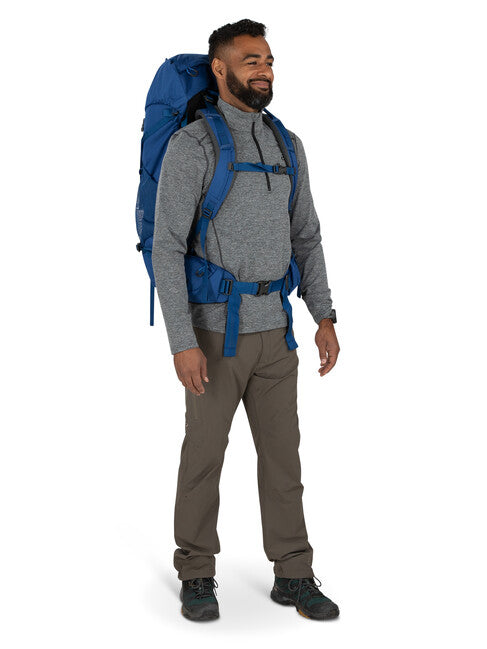 OSPREY ROOK 50 туристичний рюкзак, astology синій/синій flame