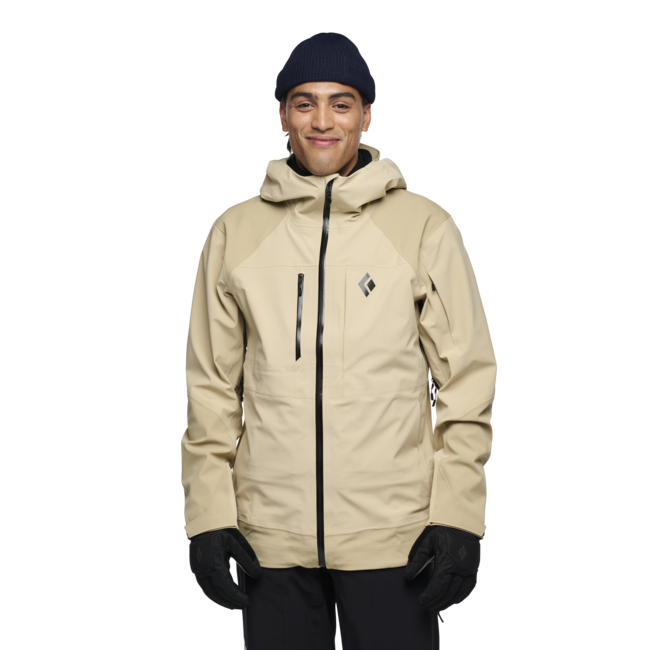 Black Diamond Recon Stretch Pro Shell лижна куртка чоловіча, хакі