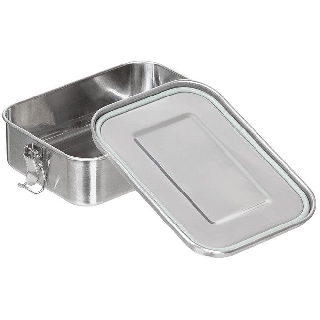 For Outdoor контейнер для їжі з нержавіючої сталі, приблизно 19 x 14,5 x 6,5 см, Premium, нержавіюча сталь