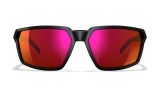 Wiley X Sierra сонячні окуляри Captivate Red mirror, глянцевий чорний