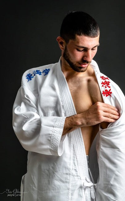 Tokaido kimono Kumite Master K1 бiле, 100 g