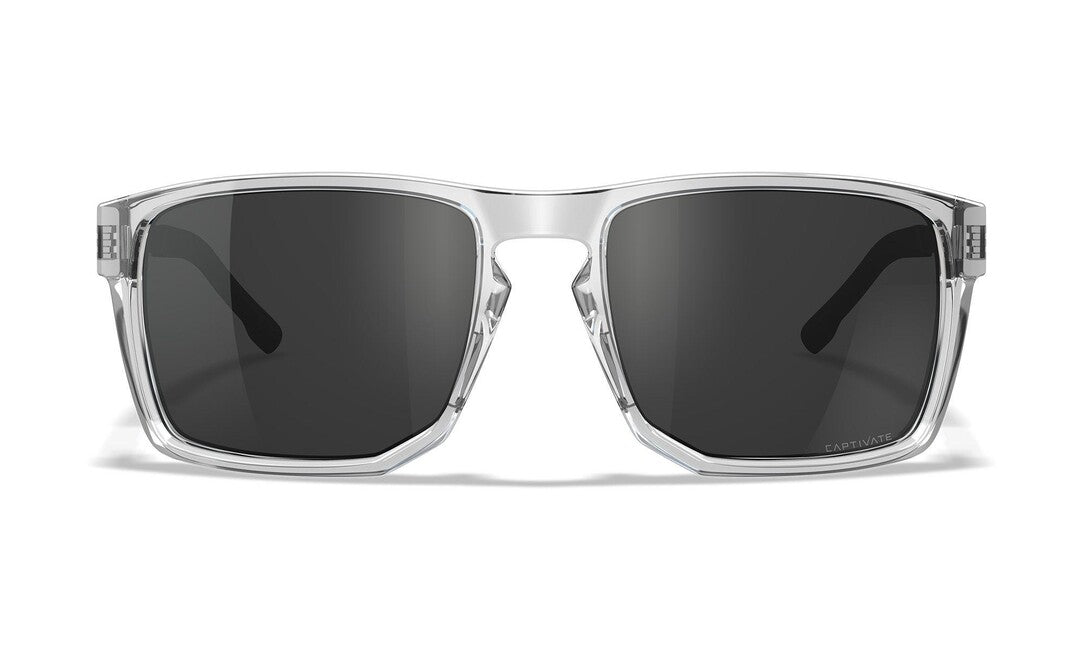 Wiley X Apex сонячні окуляри, Captivate Сірий/ Gloss Crystal Clear