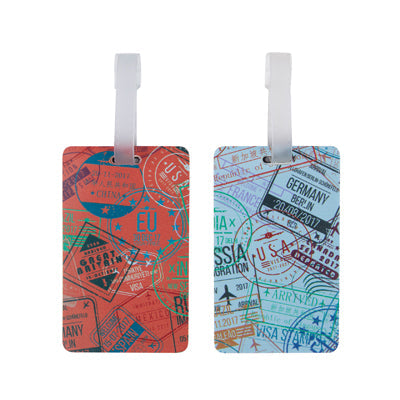 Travelon Passport stamps набір наліпок для багажу, 2 шт.