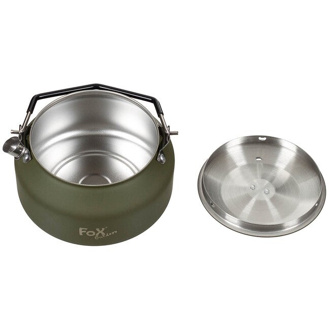 Fox Outdoor фляга з нержавіючої сталі, OD зелений, cca 1 L