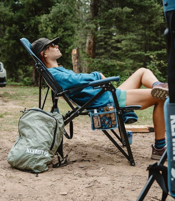 Klymit Switchback кемпінгове крісло, синє