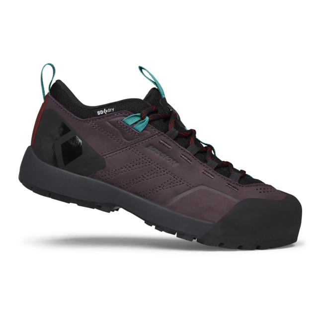 Black Diamond Mission Low Waterproof Approach шкіряні підходи жіночі, mulberry-чорний