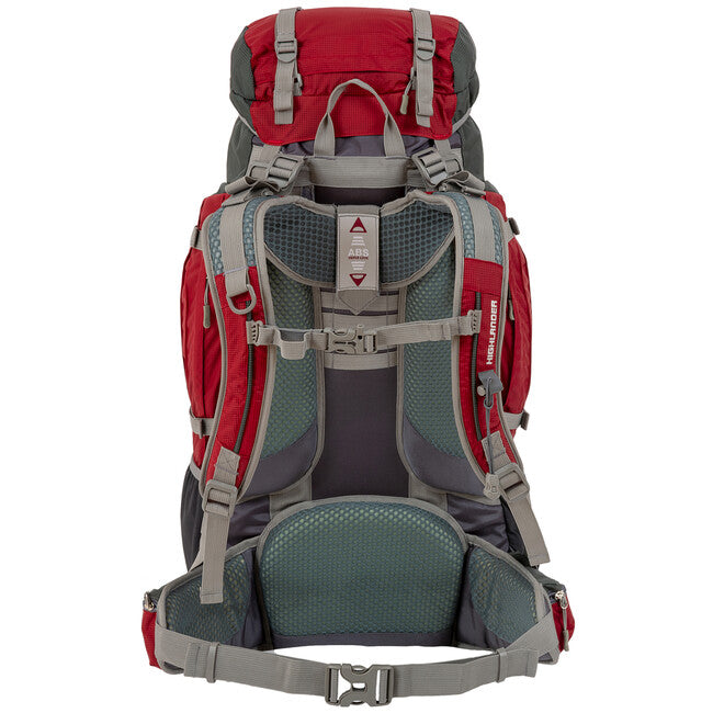 Highlander Expedition 65 L експедиційний рюкзак, червоний