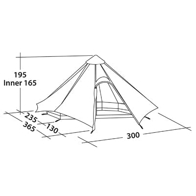Robens Green Cone намет на 4 особи