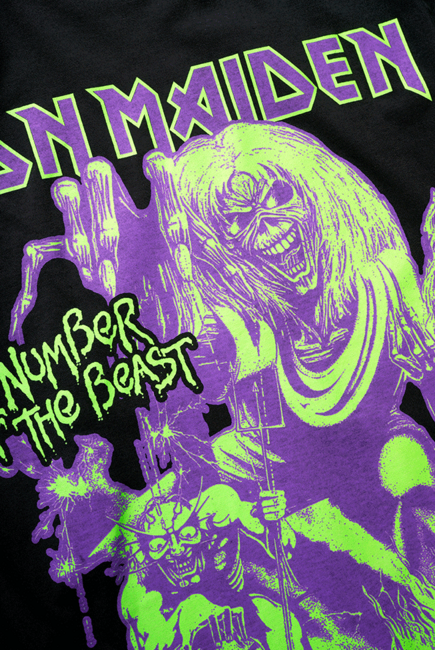 Brandit Iron Maiden футболка Number of the Beast I, чорна
